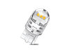2x LED-lampor Philips W21W Ultinon PRO6000 - Vit 6000K - T20 - 11065CU60X2