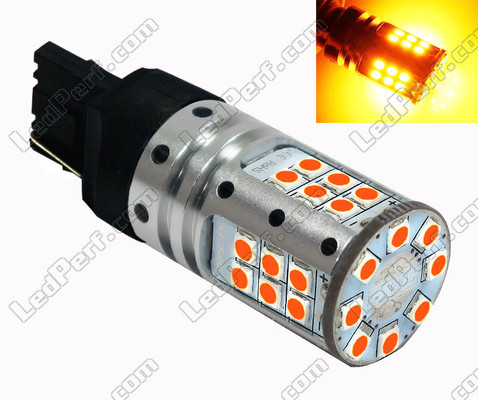 LED-lampa WY21W Orange ingen snabb blinkning eller färddatorfel LED-lampor i detalj LED-lampor T20 Sockel W21W W21 5W