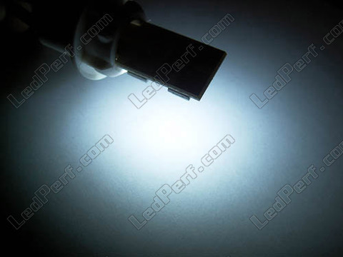 LED-lampa BA9S T4W Rotation vit xenon Effekt