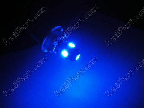 LED-lampa T4W Xtrem BA9S blå