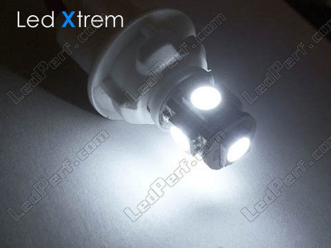 LED-lampa T4W Xtrem BA9S-box mot färddatorfel vit effekt xenon