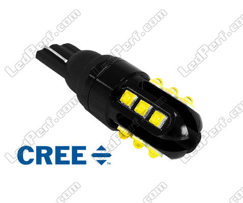 W16W Ultimate Extra Kraftfull LED-lampa - T15 12 LED-chips - System mot färddatorfel - CREE