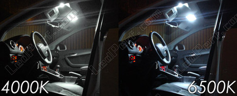 LED-krets Audi/VW för golv/fötter - kallt Vit - System mot färddatorfel - 6500K