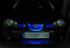 Vattentät blå LED-remsa kylargaller 30cm