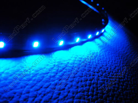Vattentät blå LED-remsa 30cm