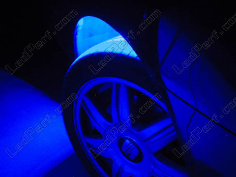 Vattentät blå LED-remsa till stänkskärm 30cm