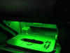 Handskfack LED-remsa grön vattentät 30cm