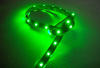 Vattentät grön LED-remsa 30cm