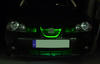 Vattentät grön LED-remsa kylargaller 60cm