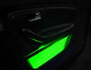 Vattentät grön LED-remsa till förvaringsfack 30cm
