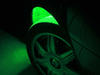 Vattentät grön LED-remsa till stänkskärm 30cm