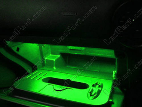 Handskfack LED-remsa grön vattentät 30cm