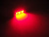 LED-Spollampa takbelysning, bagageutrymme, handskfack, skyltbelysning röd 37mm - C5W
