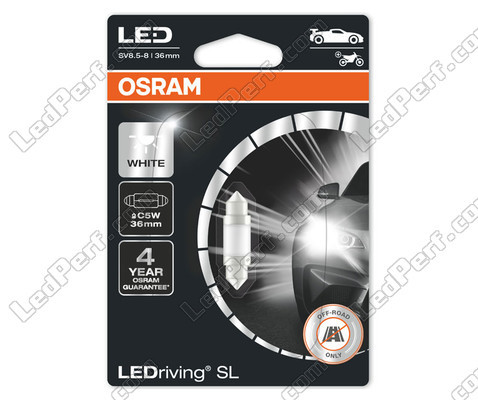LED-spollampa Osram LEDriving SL 36 mm C5W - Vit 6000K