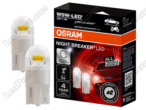 W5W LED-lampor Osram Night Breaker GEN2 Godkända - 2825DWNB-2HFB