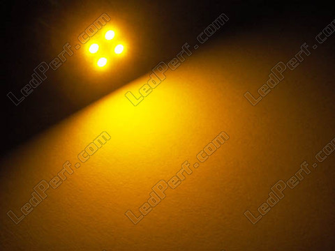 LED T10 Efficacity W5W a 5 led Orange