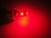 LED-lampa T10 W5W Xtrem Röd xenon Effekt