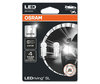 Paket med 2 lampor W5W T10 Osram LEDriving SL Vit 6000K