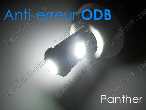 LED-lampa T10 Panther W5W-box mot färddatorfel - System mot färddatorfel 6000K Vit