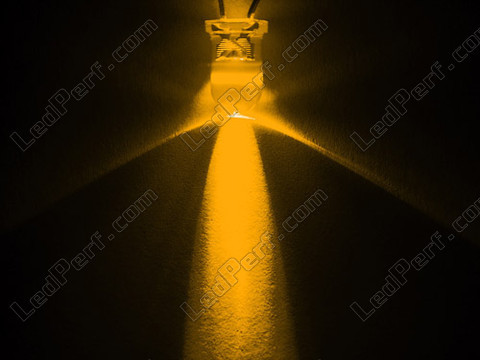 Tvinnad LED-lampa 12V Orange