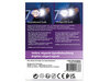 Baksida av förpackningen för LED-lampor Philips W5W Ultinon PRO6000 godkända