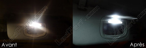 LED sminkspeglar solskydd Alfa Romeo 159