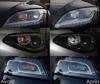 LED främre blinkers Alfa Romeo 4C före och efter