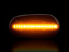 Maximal belysning av dynamiska LED-sidoblinkers för Alfa Romeo GT