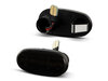 Sidovy av dynamiska LED-sidoblinkers för Alfa Romeo Mito - Rökfärgad svart version