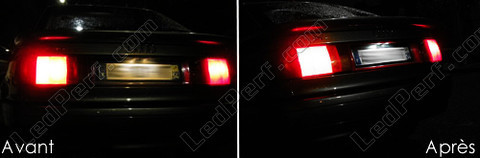 LED-lampa skyltbelysning Audi 80 / S2 / RS2