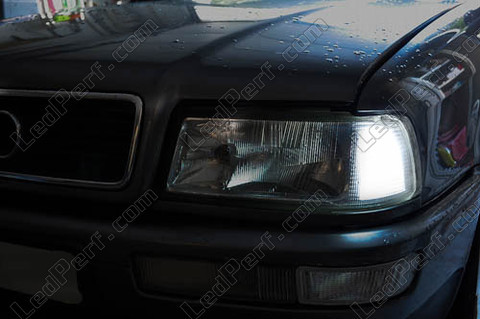 LED-lampa parkeringsljus xenon vit Audi 80 / S2 / RS2