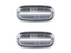 Framvy av sekventiella LED-blinkers för Audi A2 - Transparent färg
