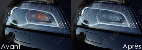 LED-lampa kromade blinkers Audi A3 8P