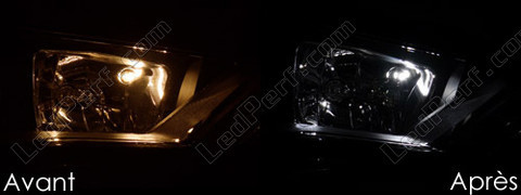 LED-lampa parkeringsljus xenon vit Audi A3 8V