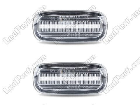 Framvy av sekventiella LED-blinkers för Audi A4 B5 - Transparent färg