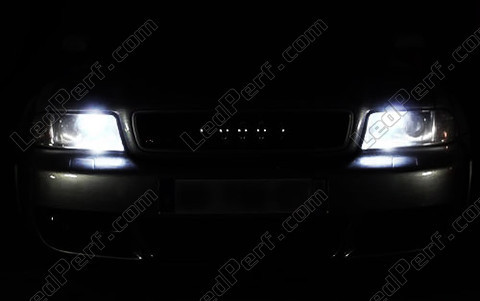 LED-lampa parkeringsljus xenon vit Audi A4 B5
