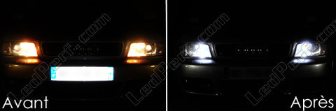 LED-lampa parkeringsljus xenon vit Audi A4 B5