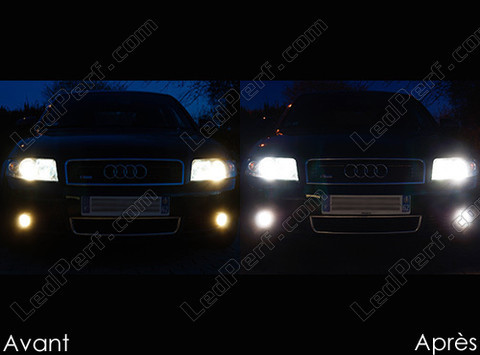 LED Strålkastare Audi A4 B6 Tuning