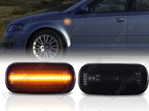 Dynamiska LED-sidoblinkers för Audi A4 B6