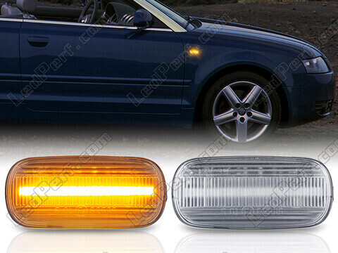 Dynamiska LED-sidoblinkers för Audi A4 B6