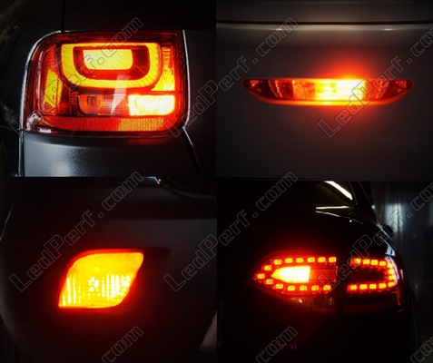 LED dimljus bak Audi A4 B6 Tuning
