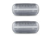 Framvy av sekventiella LED-blinkers för Audi A4 B7 - Transparent färg