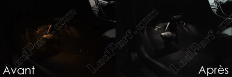 LED golv / tak Audi A4 B7 cabriolet