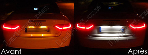 LED-lampa skyltbelysning Audi A5 8T