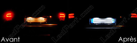 LED-lampa skyltbelysning Audi A6 C5