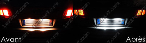 LED-lampa skyltbelysning Audi A8 D3