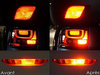 LED dimljus bak Audi Q2 före och efter
