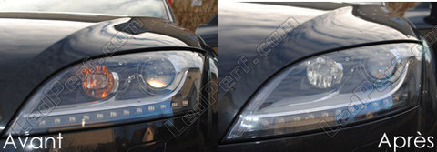 LED-lampa kromade blinkers Audi TT 8J