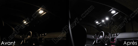 LED sminkspeglar solskydd Audi Tt Mk2
