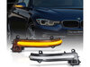 Dynamiska LED-blinkers för BMW 2-Serie (F22) sidospeglar